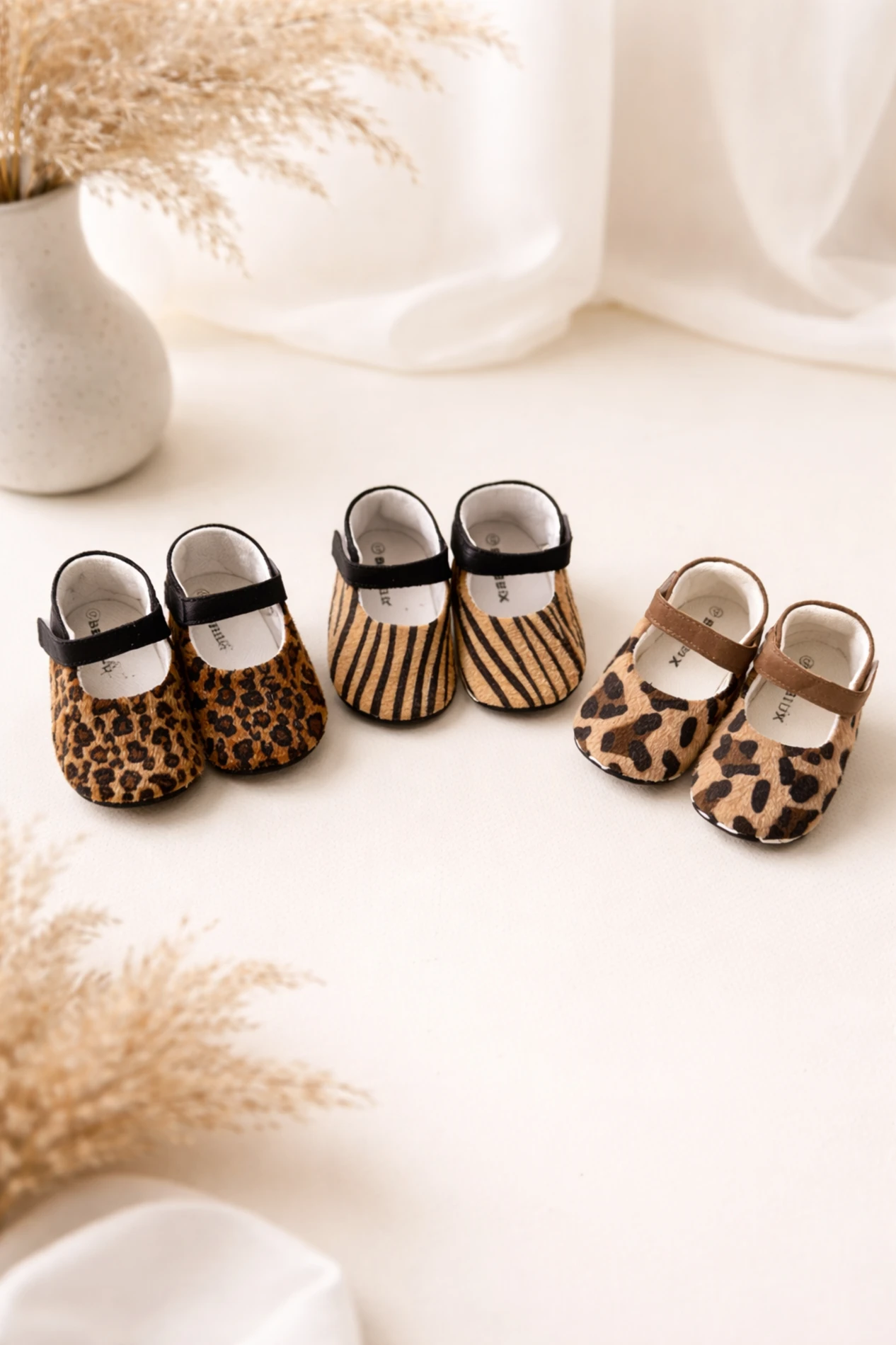 Leopar Babet Ayakkabı  