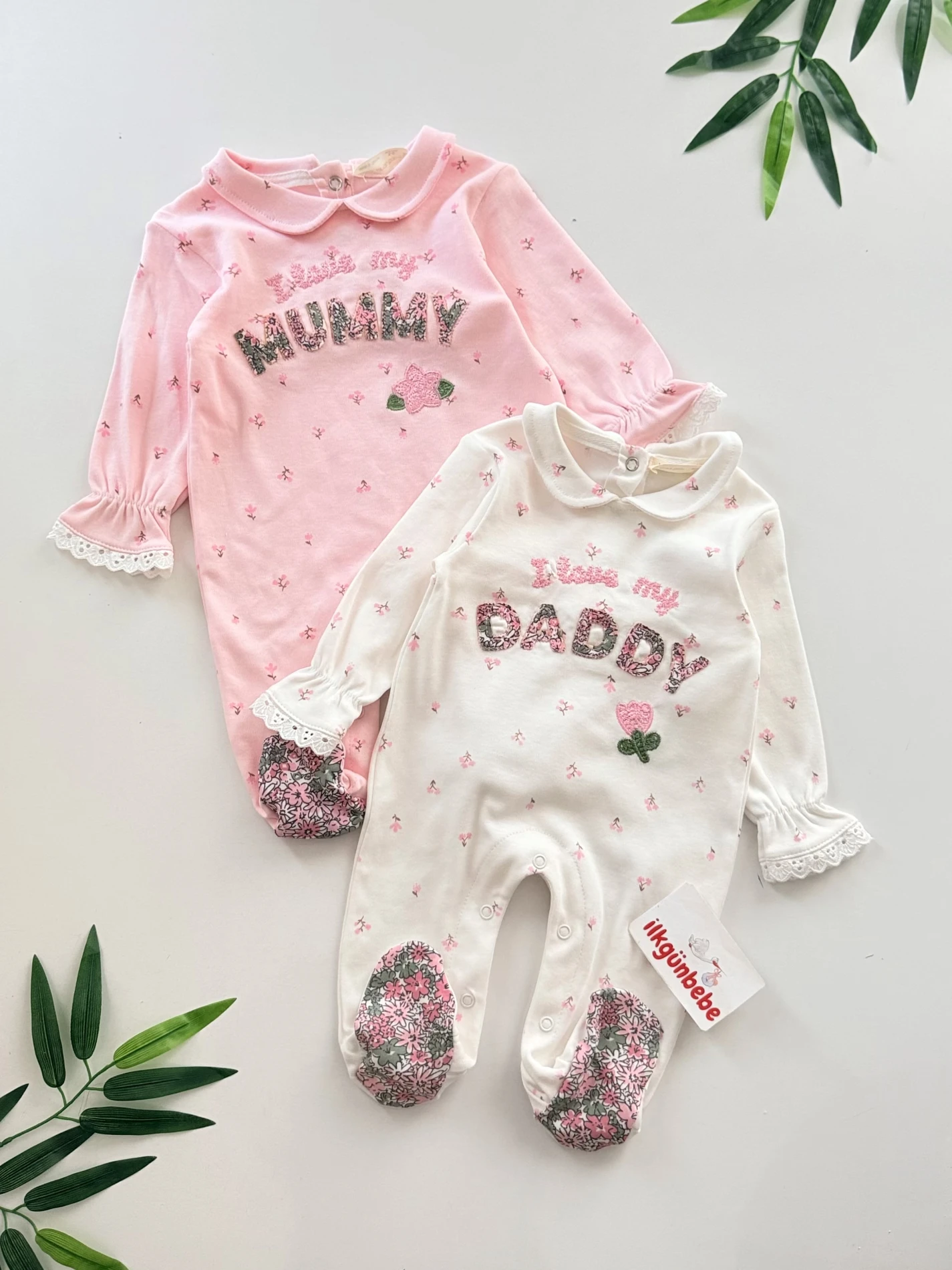 Love Family %100 Pamuk 2’li Tulum Set