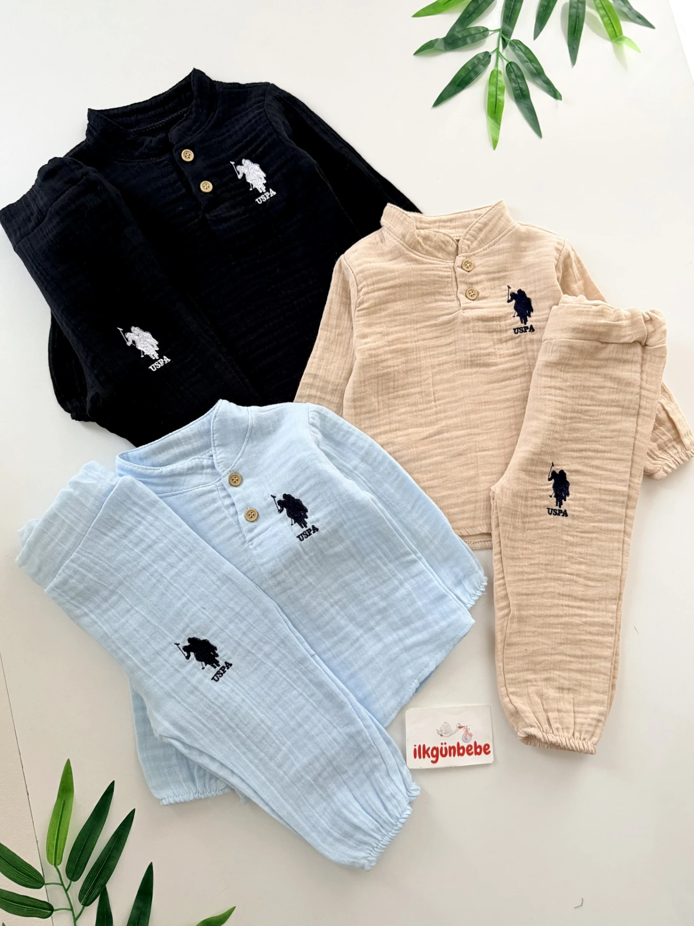 Marka Müslin Kumaş Alt & Üst Yazlık Takım