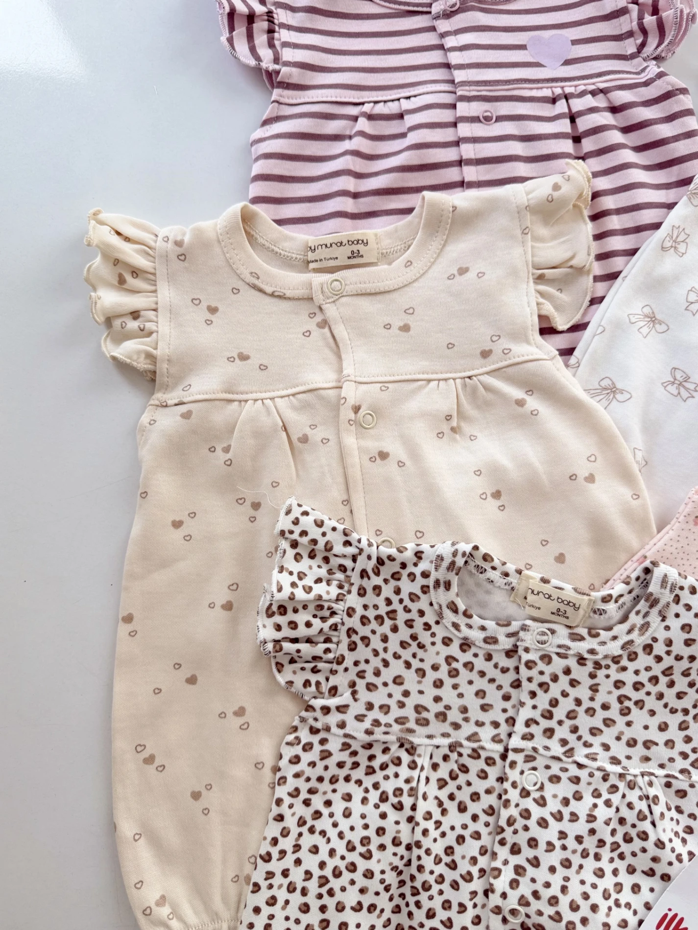 5 Tulum  & 5 Bandana  %100  Pamuk Yazlık Tulum Set