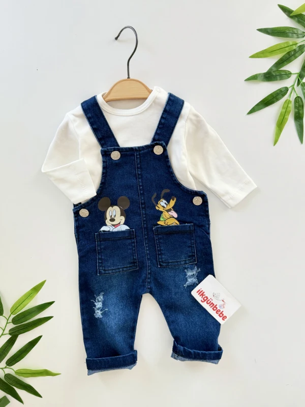  Bodyli Tom And Jerry Kot Salopetli Set