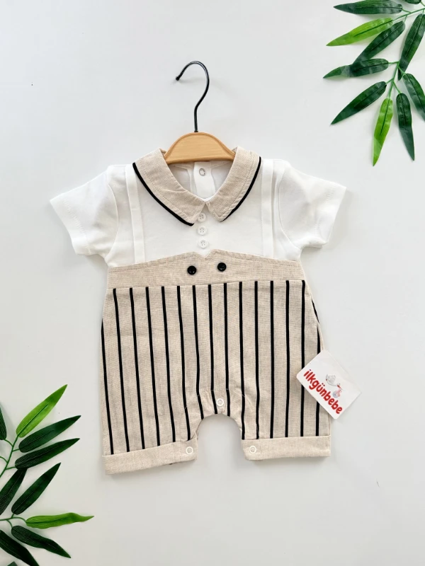 Daniel Çizgili Yazlık Tulum