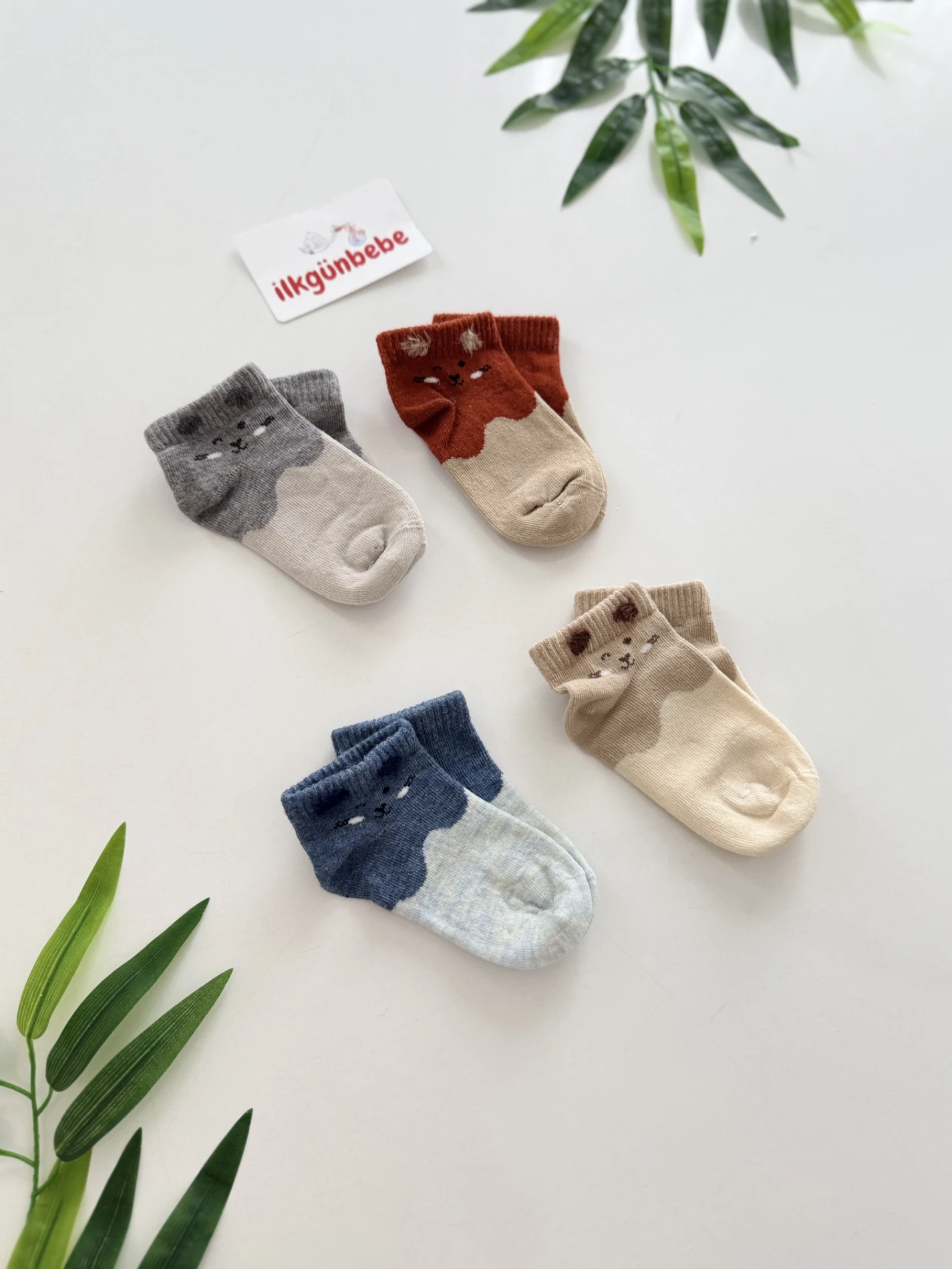 Pamuklu Çorap Set