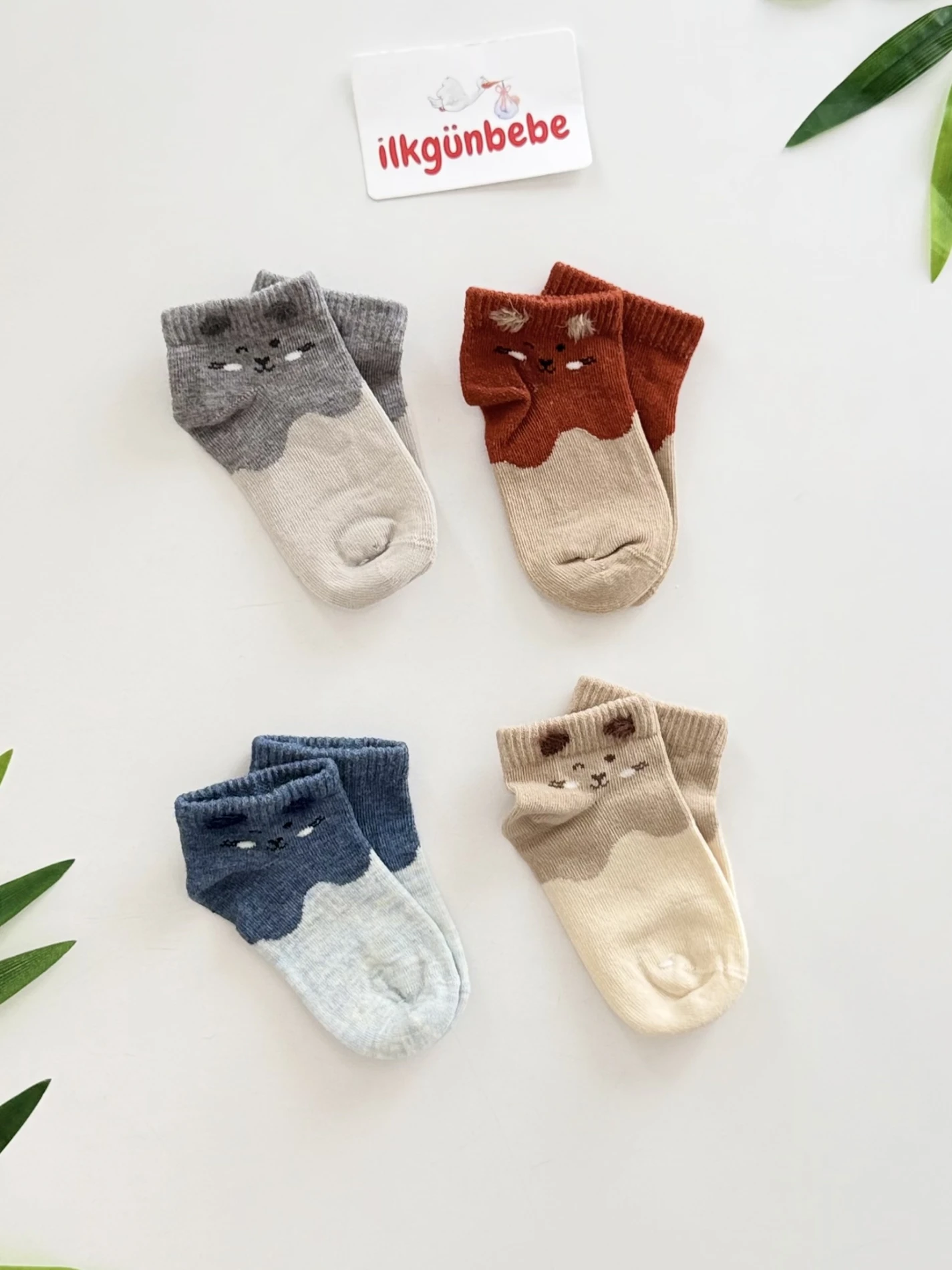 Pamuklu Çorap Set