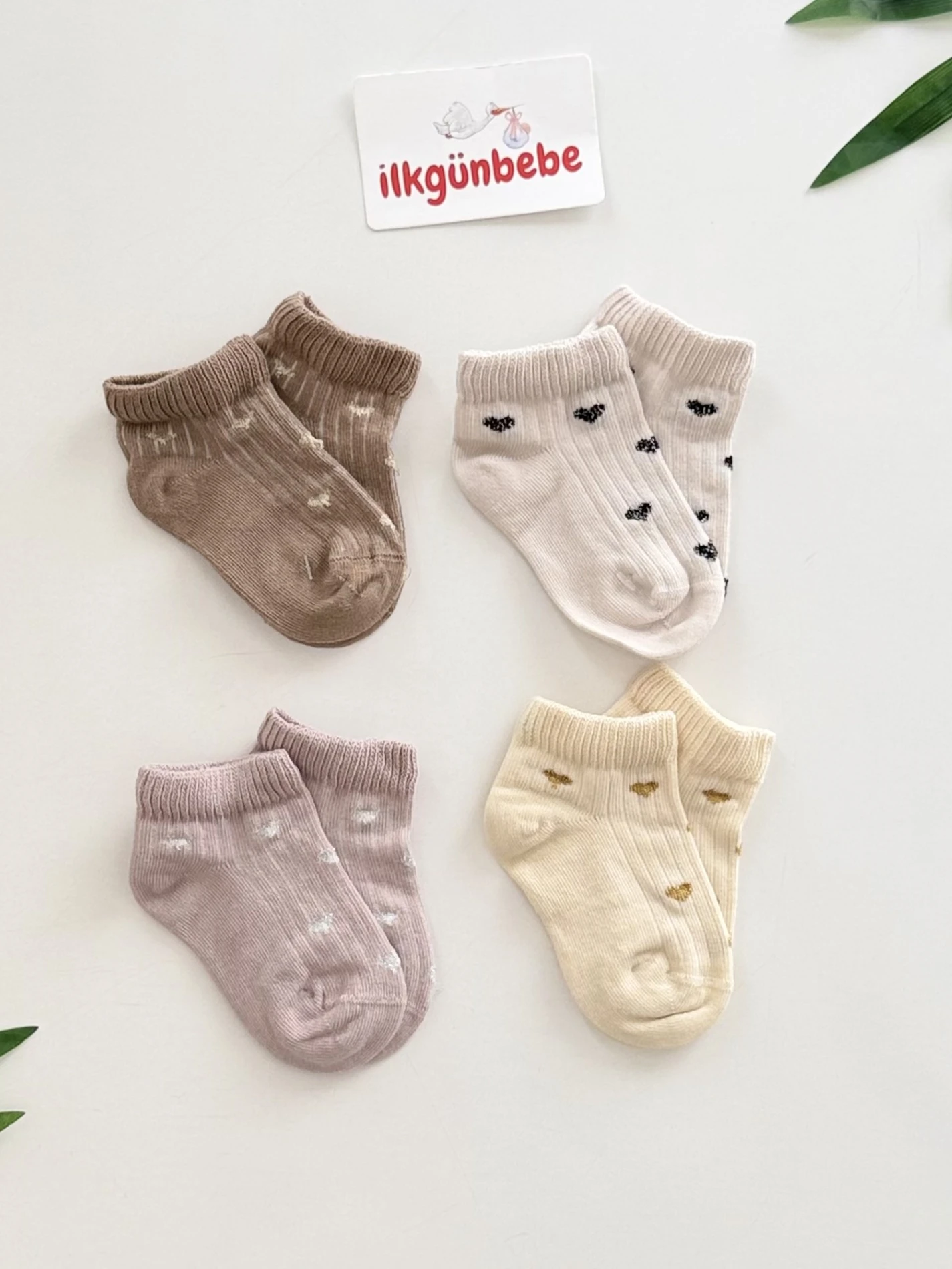 Pamuklu Çorap Set