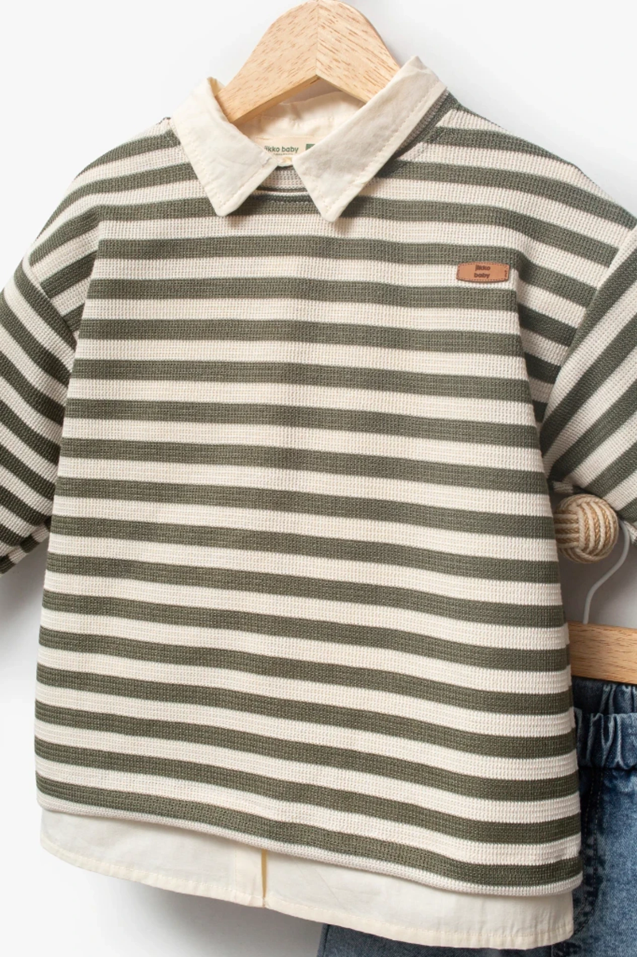 Gömlek Sweat Kot Pantolon Premium 3’lü  Takımı