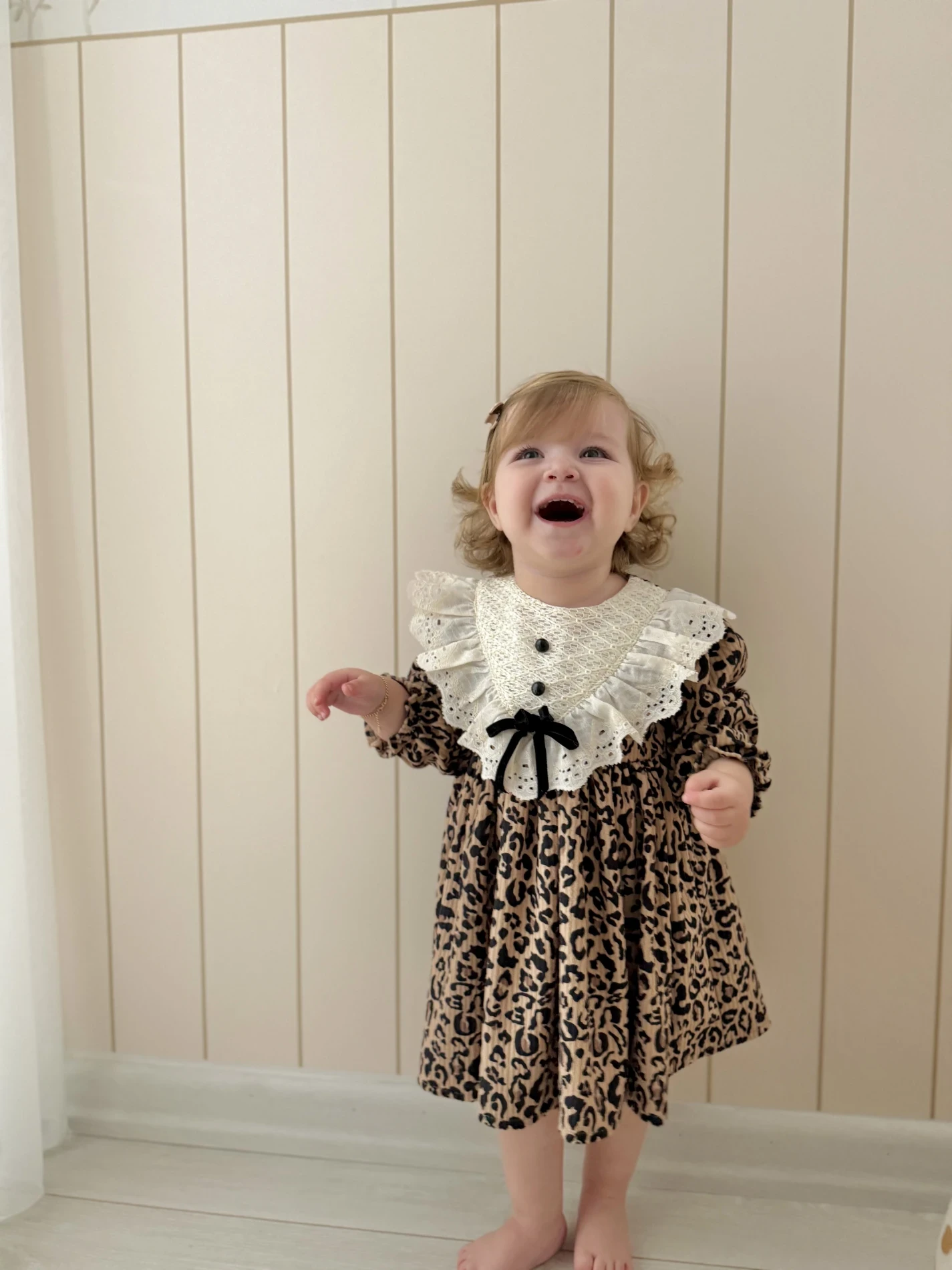 Premium Kalite Özel Koleksiyon Leopar Desen Yumuşak Süet Dokulu Romper Tulum