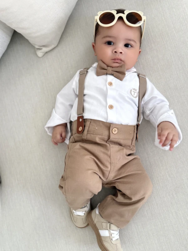 Papyonlu Askılı Özel Koleksiyon Şık Takım ( DAR KALIP ) 