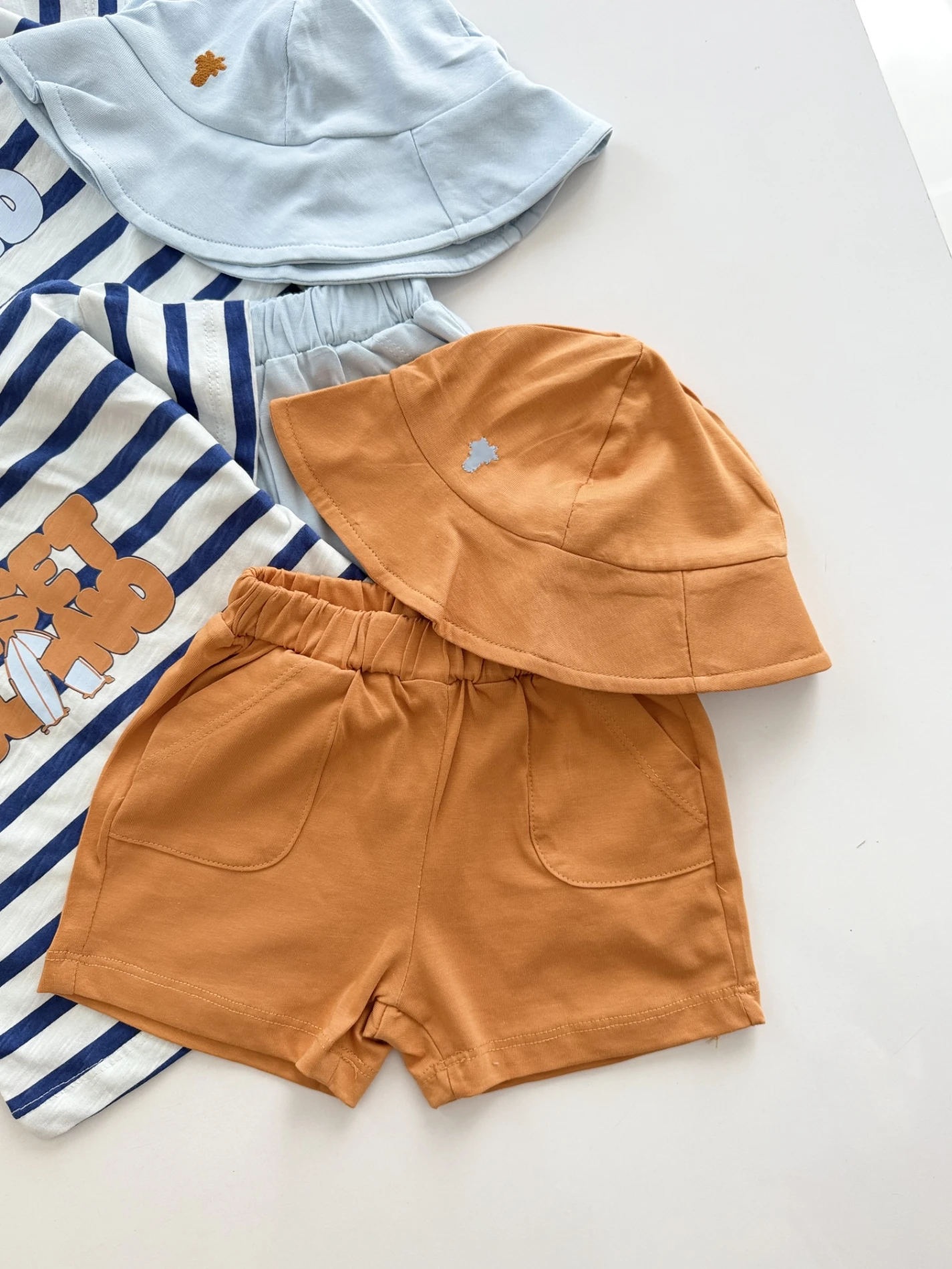 Sunset Island Bucket Şapkalı 3’lü Takım