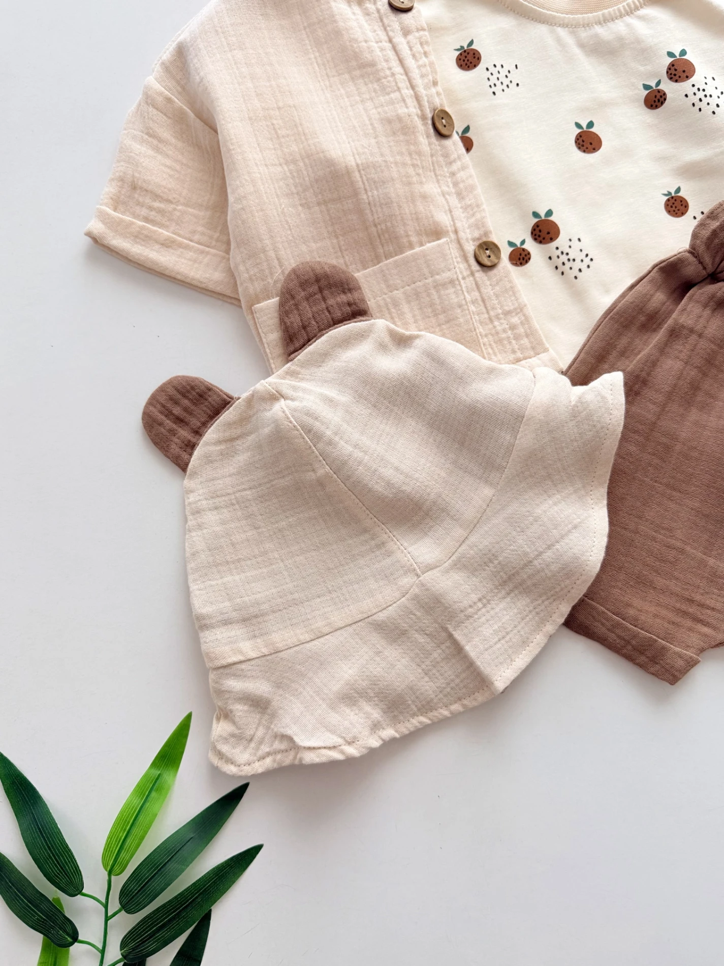 Little Bear Müslin 4’lü Takım