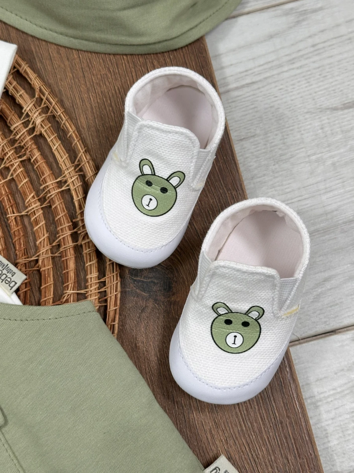 Dany Ayakkabılı Bucket Şapkalı  Badili Yazlık 4lü Salopet Erkek Bebek Takım