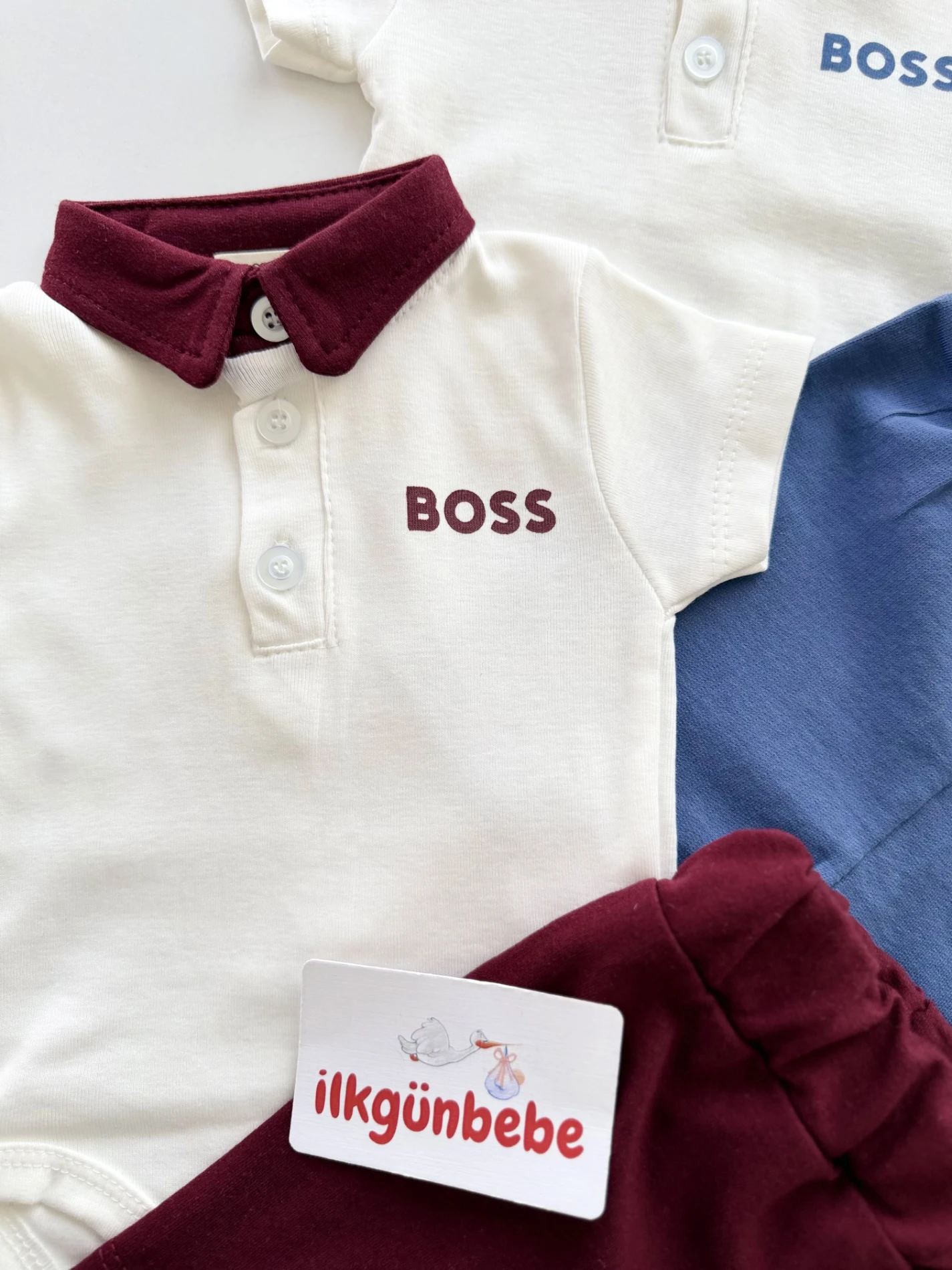 Mini Boss Polo Şortlu Takım