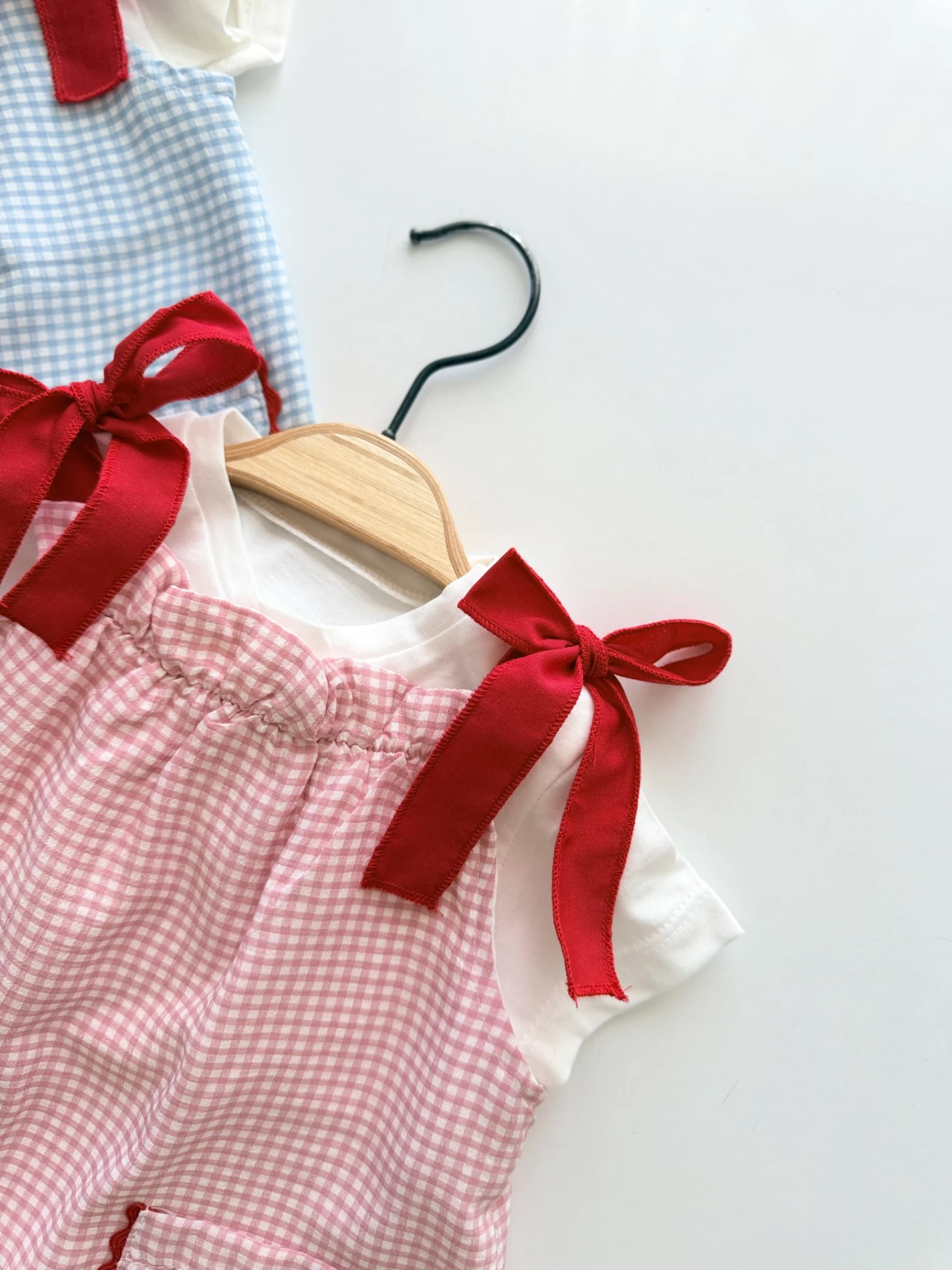 Strawberry Ekose Fiyonk Tulum & Body Set