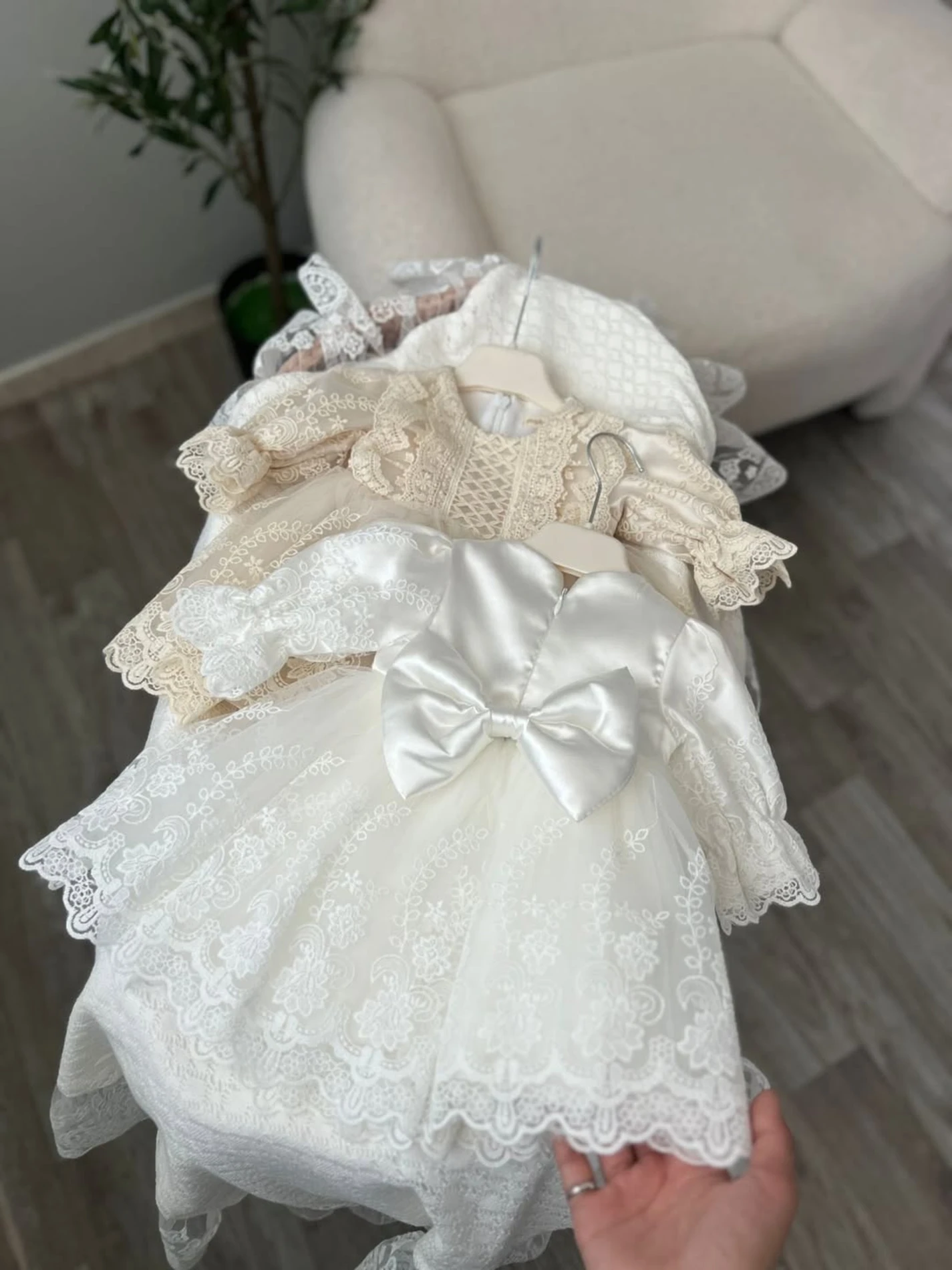 Bella Özel Gün Mevlütlük  Dantelli 4 Parça Premium Set