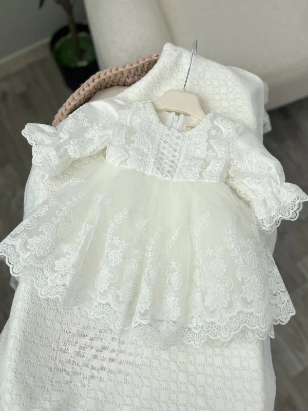 Bella Özel Gün Mevlütlük  Dantelli 4 Parça Premium Set