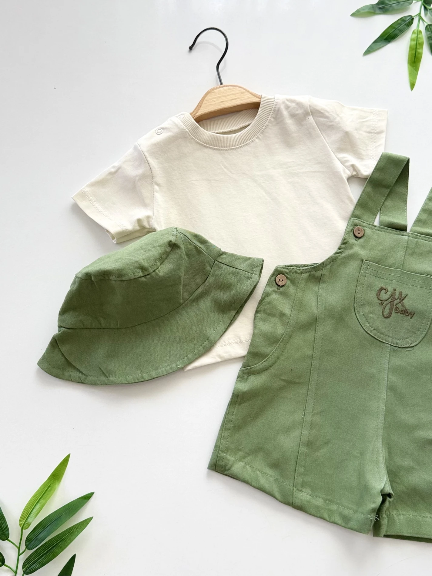 Gabardin Bucket Şapkalı 3’lü Set