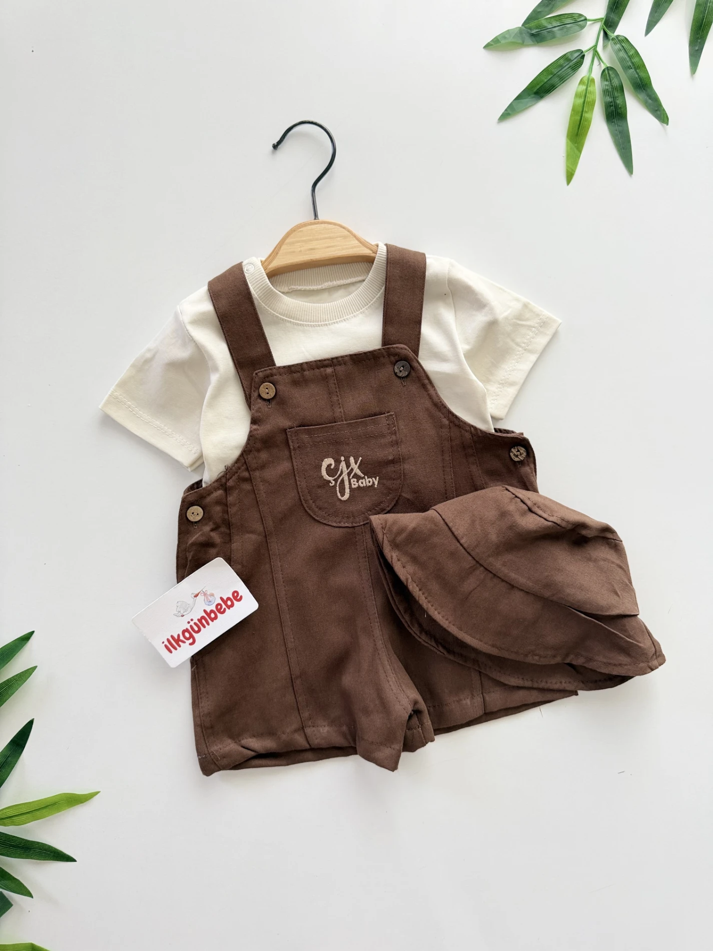 Gabardin Bucket Şapkalı 3’lü Set