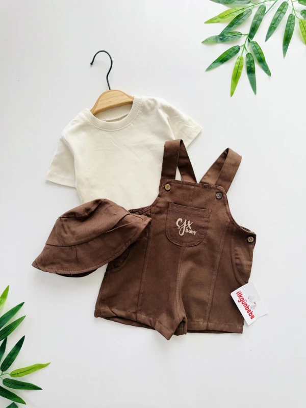 Gabardin Bucket Şapkalı 3’lü Set