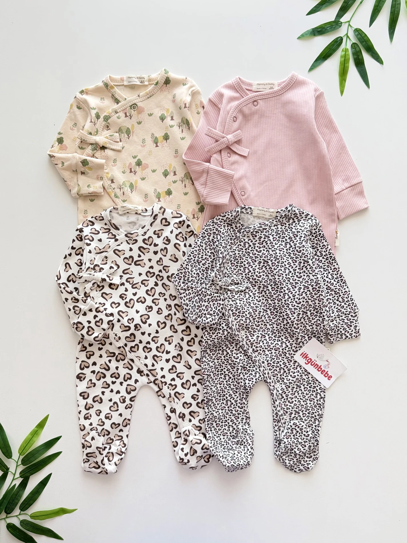 Leogirl %100 Pamuk 4’lü Set