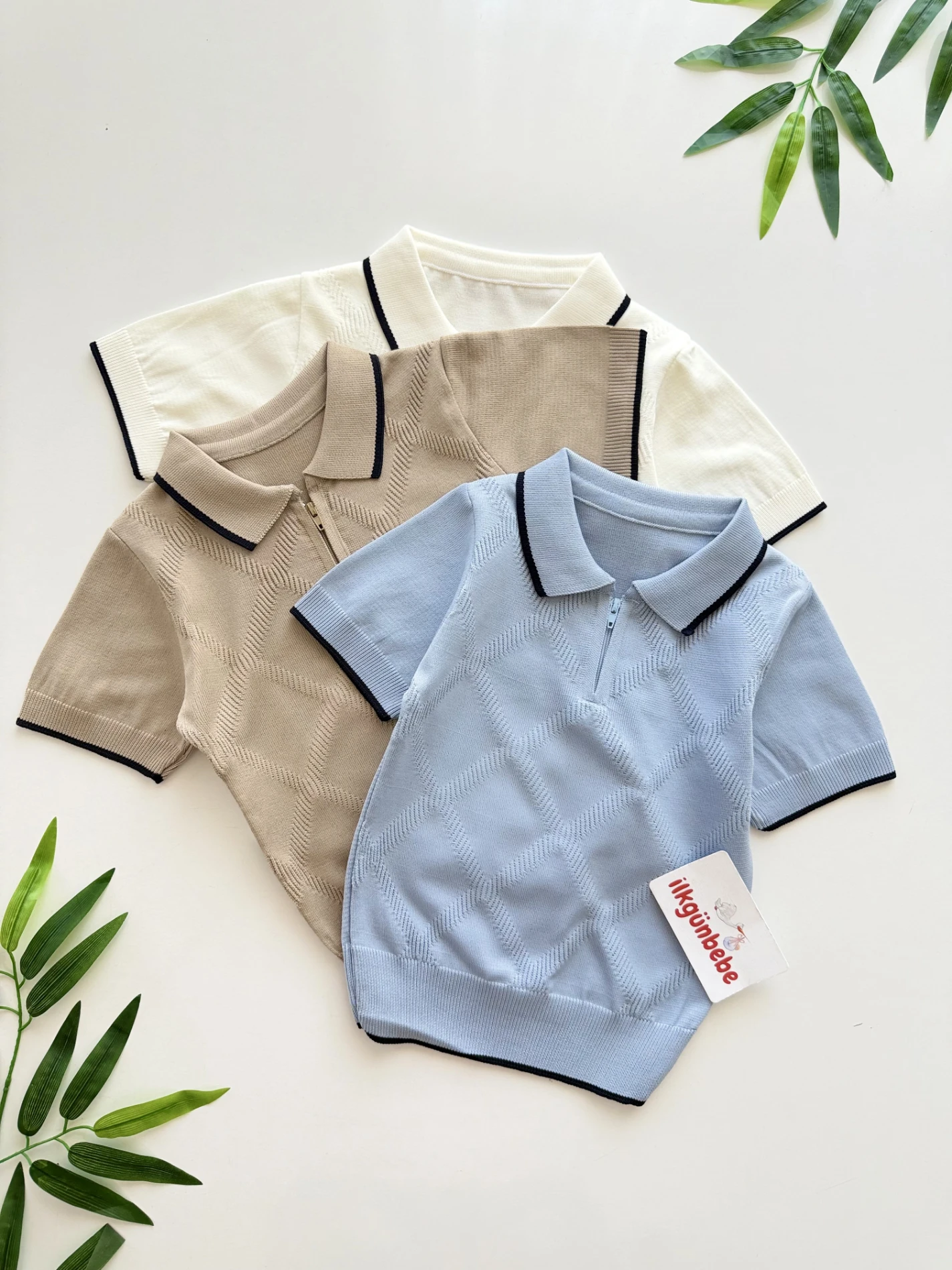 Classic Boy Kaprili Yazlık Triko Polo Takım