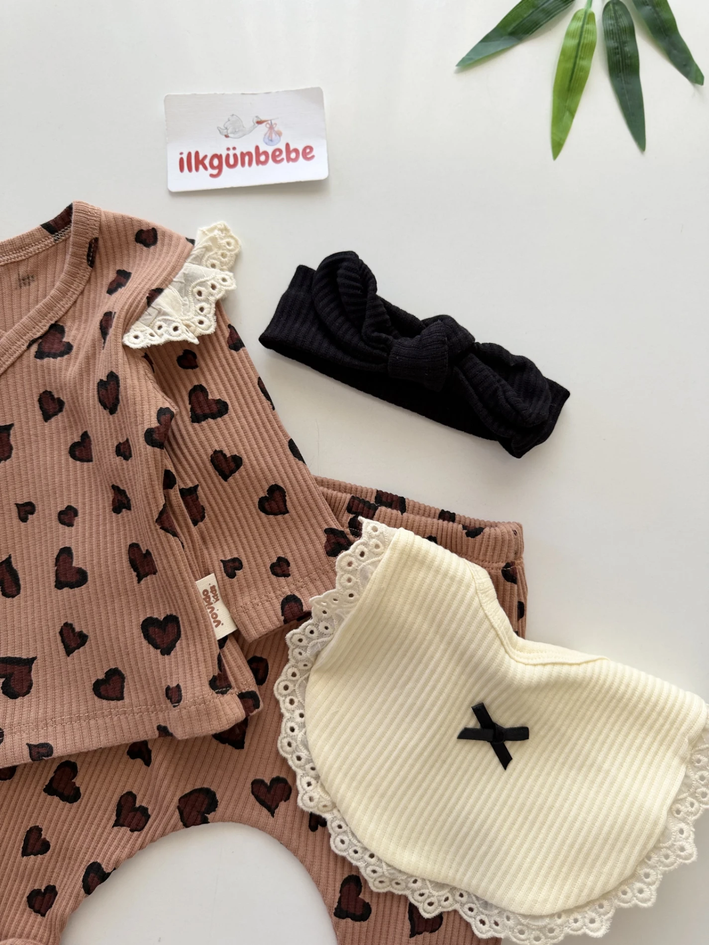 Leogirl  %100 Pamuk Yumuşacık Premium  5 Parça Set