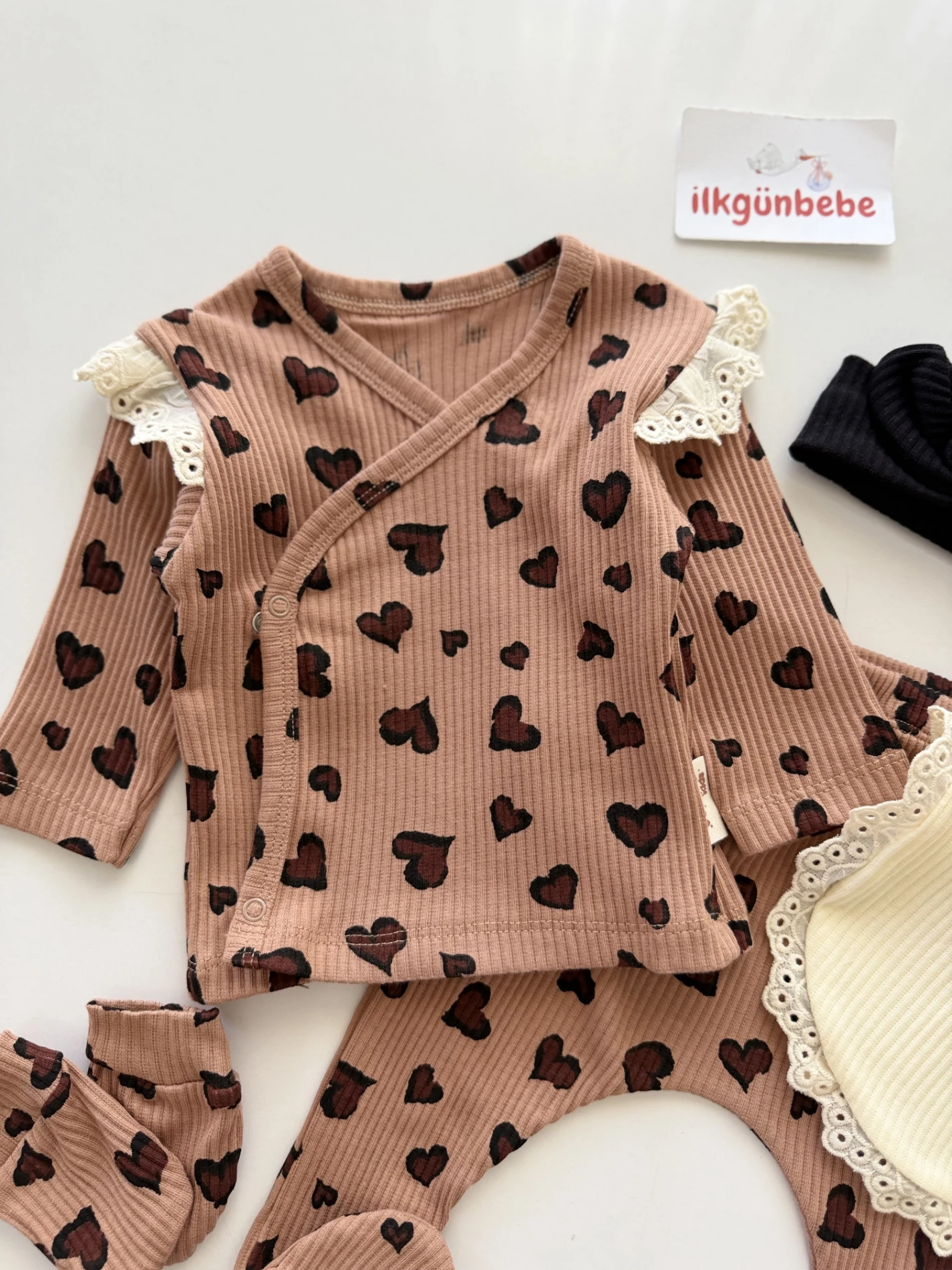 Leogirl  %100 Pamuk Yumuşacık Premium  5 Parça Set