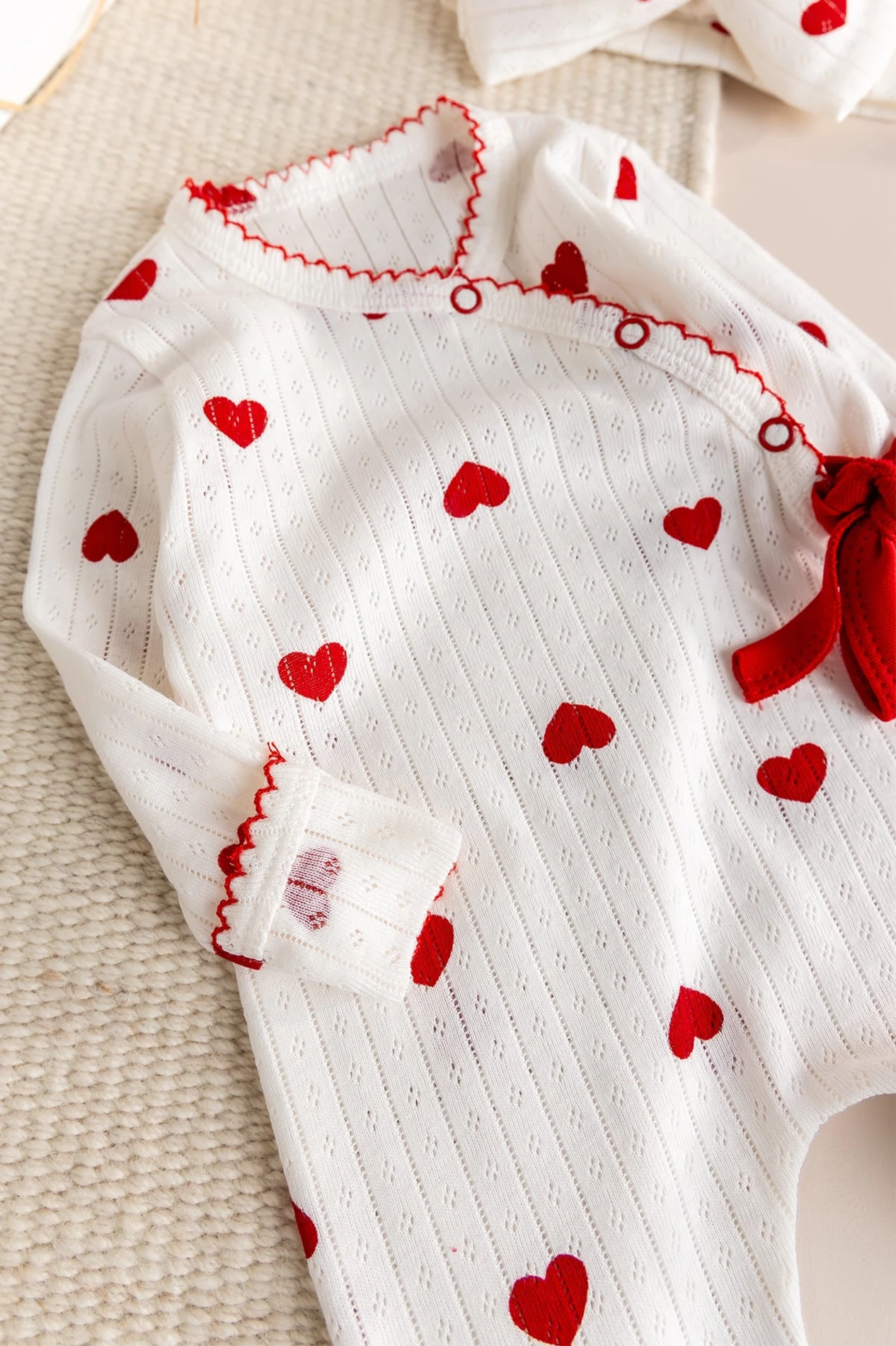 Love Kruvaze Bağlamalı %100 Pamuk Bandanalı Tulum