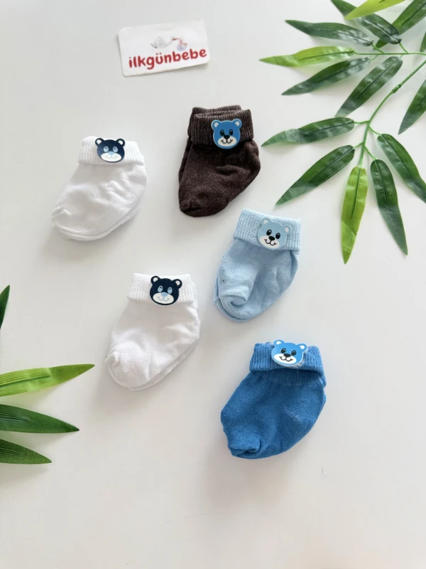 Teddy 5’li Pamuklu Çorap