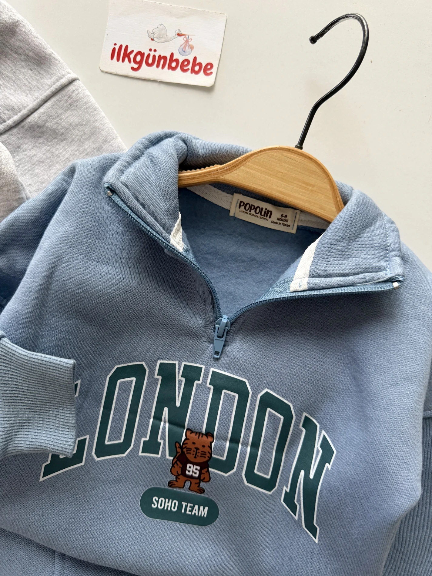 London Dik Yaka 3 İp Şardonlu Kışlık Takım