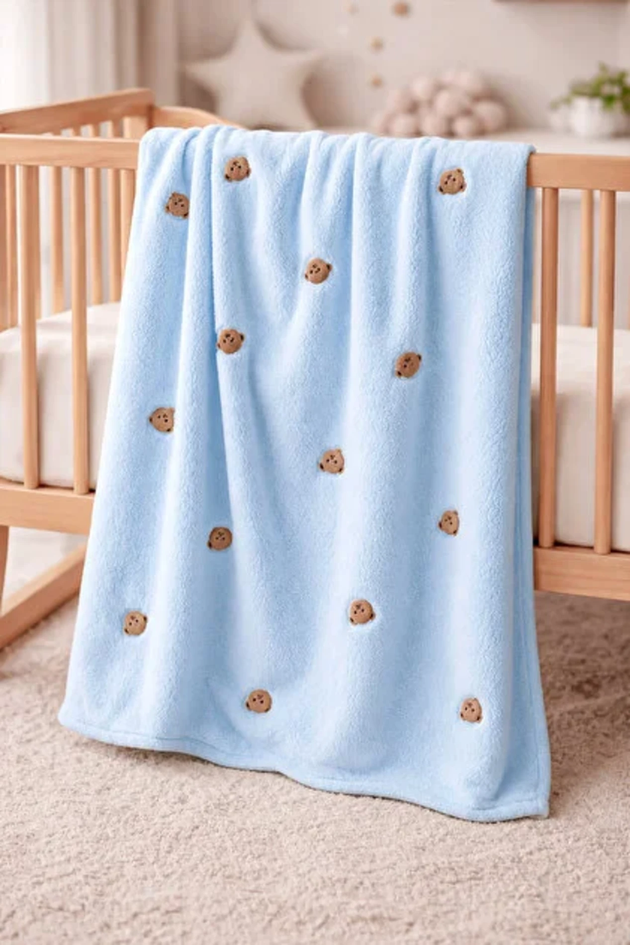 Teddy Bear Welsoft Büyük Boy Kışlık 90*100 Battaniye