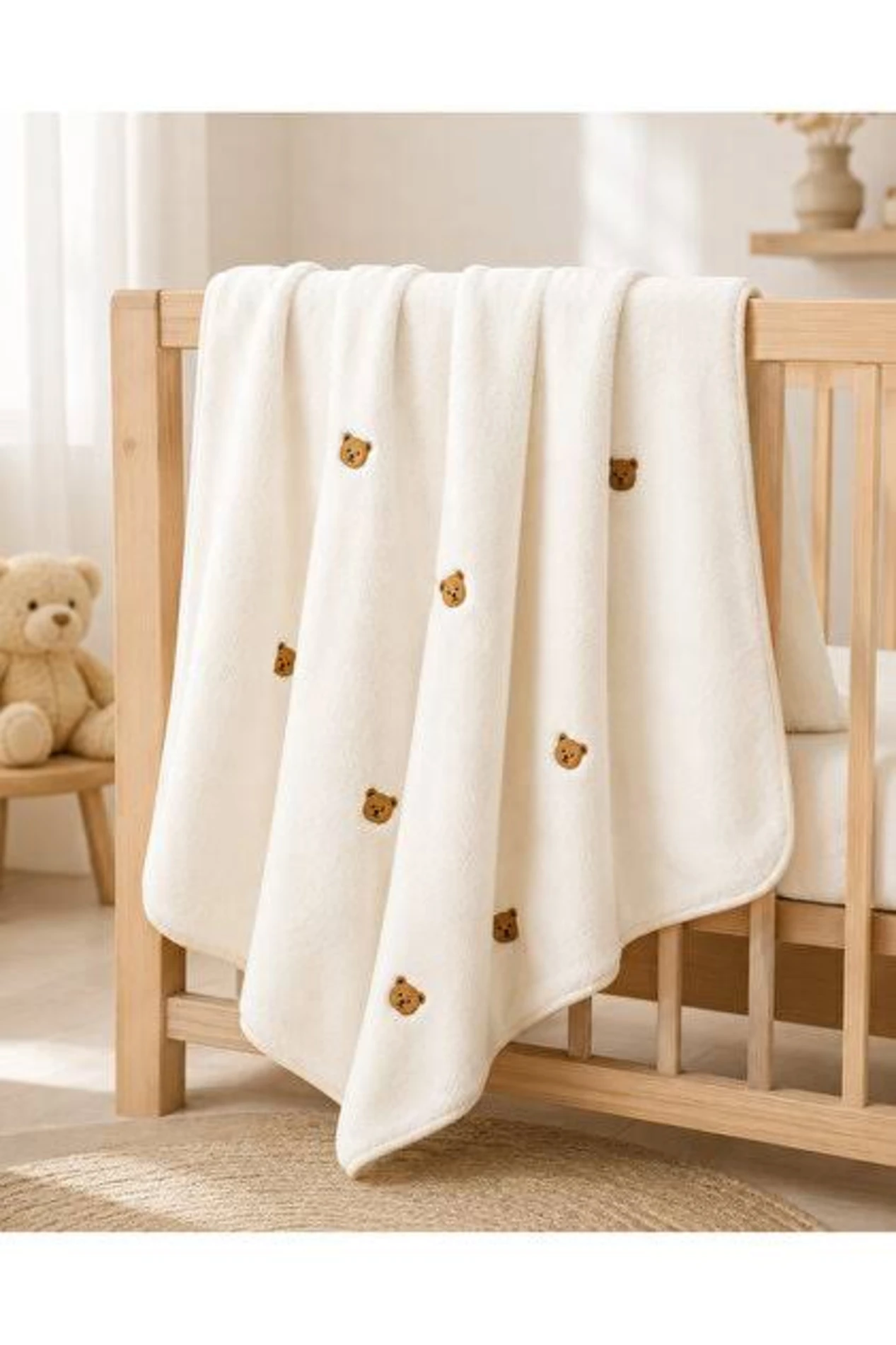 Teddy Bear Welsoft Büyük Boy Kışlık 90*100 Battaniye
