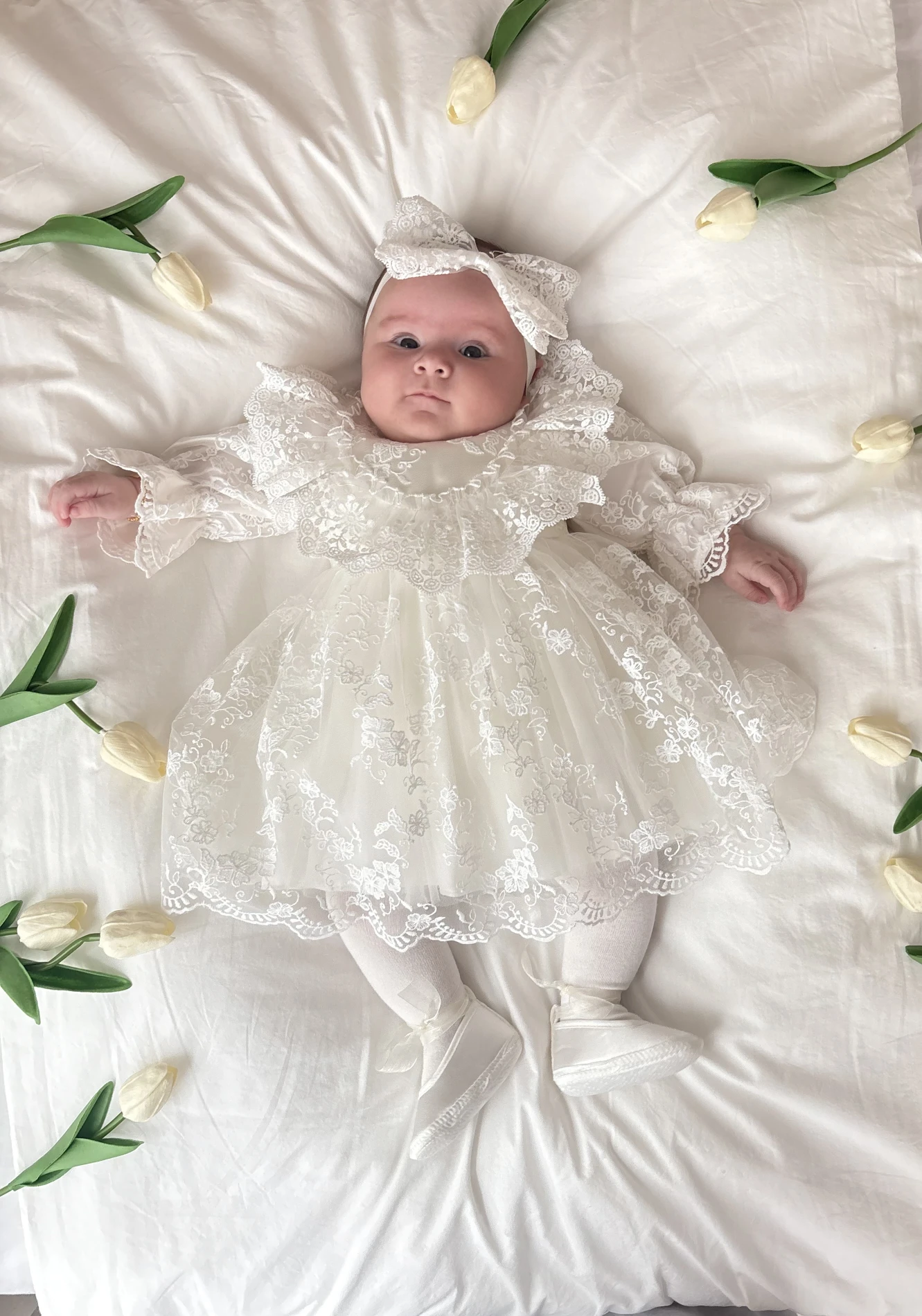 Venessa Özel Gün Mevlütlük  Dantelli 4 Parça Premium Set