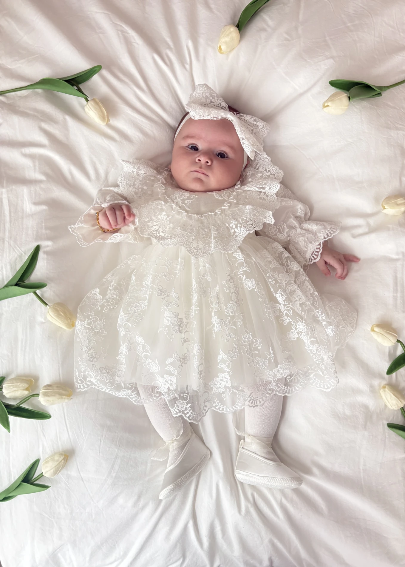 Venessa Özel Gün Mevlütlük  Dantelli 4 Parça Premium Set