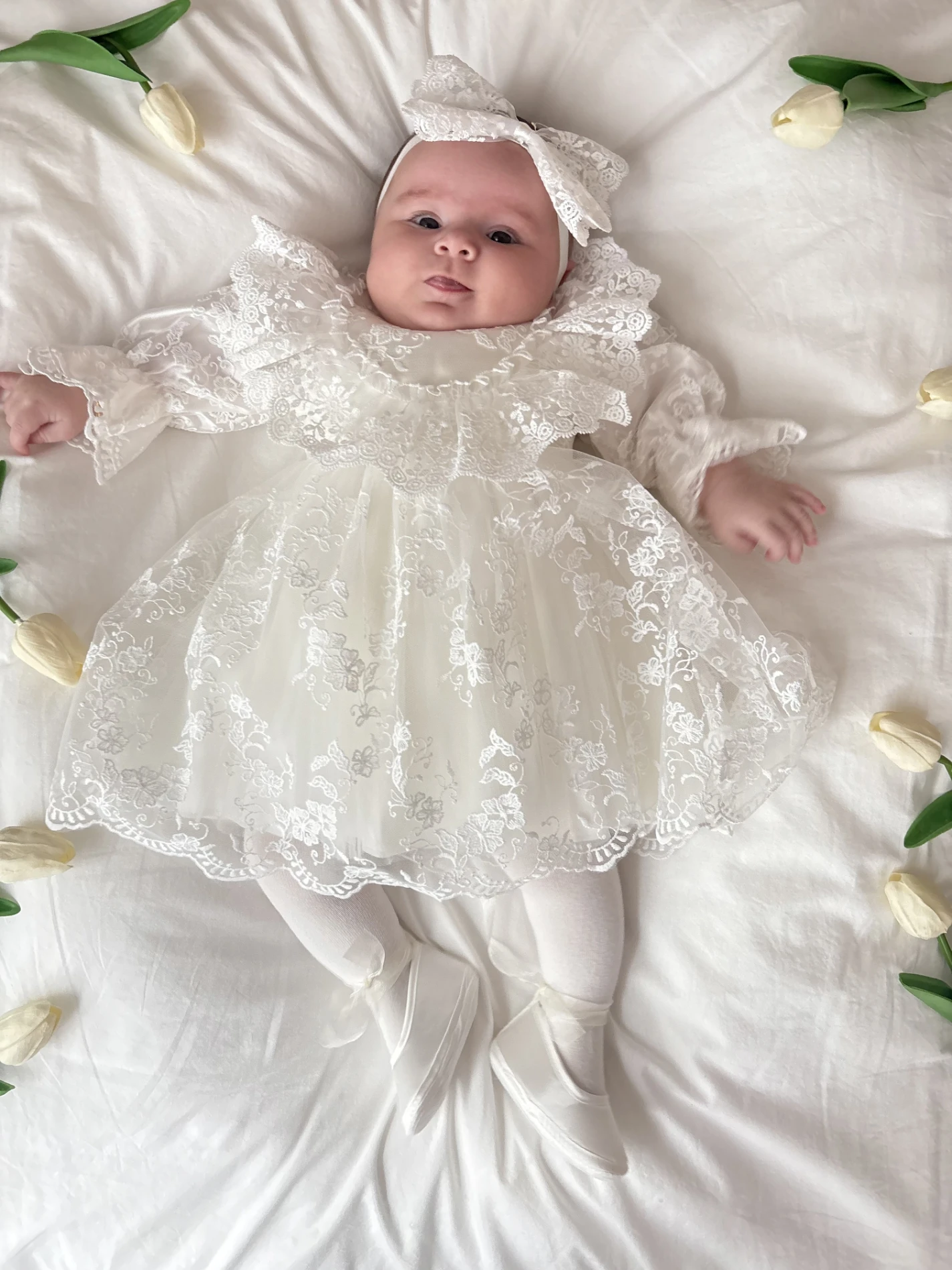 Venessa Özel Gün Mevlütlük  Dantelli 4 Parça Premium Set