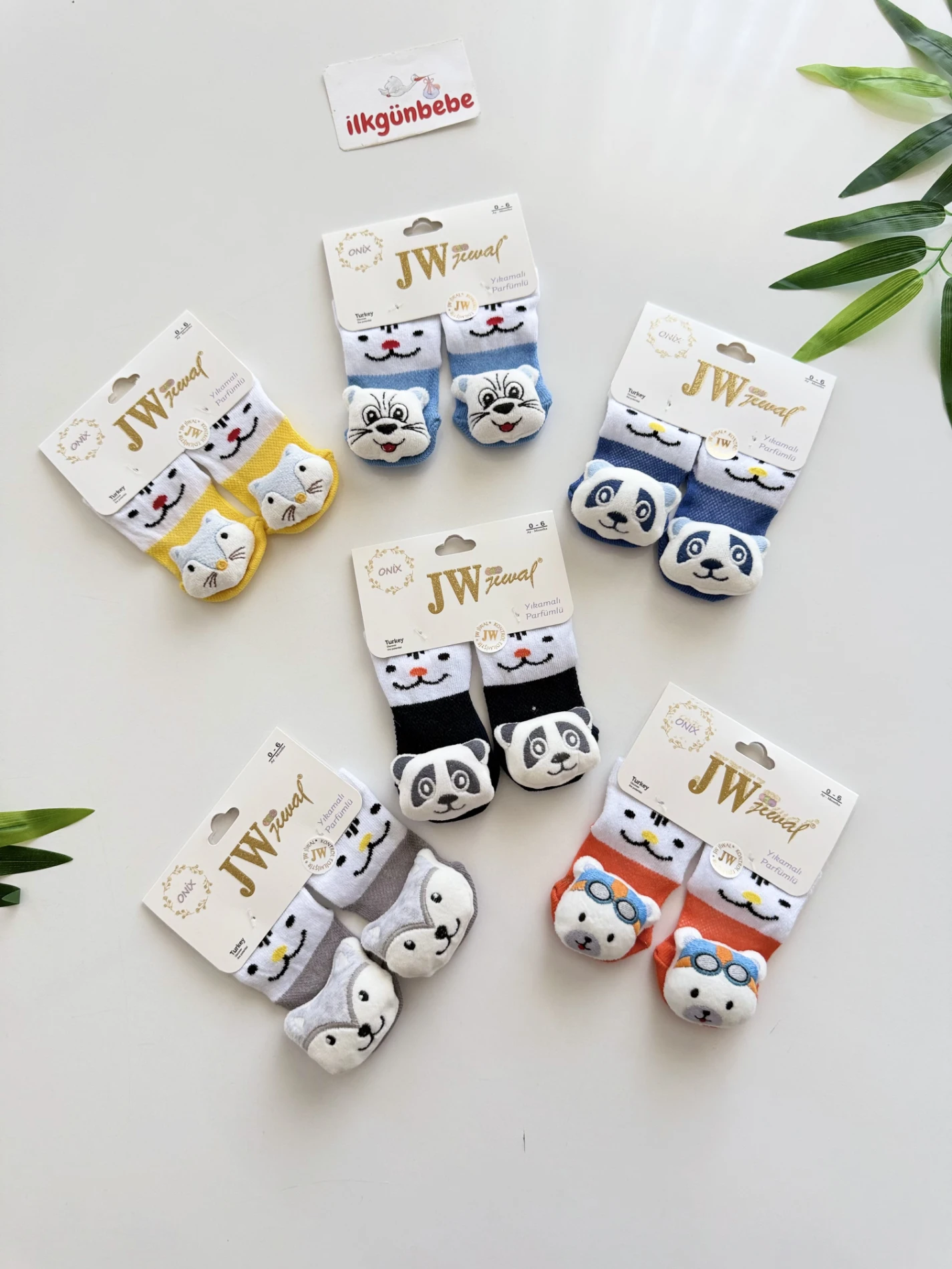 6’lı Oyuncaklı Premium Çorap Set