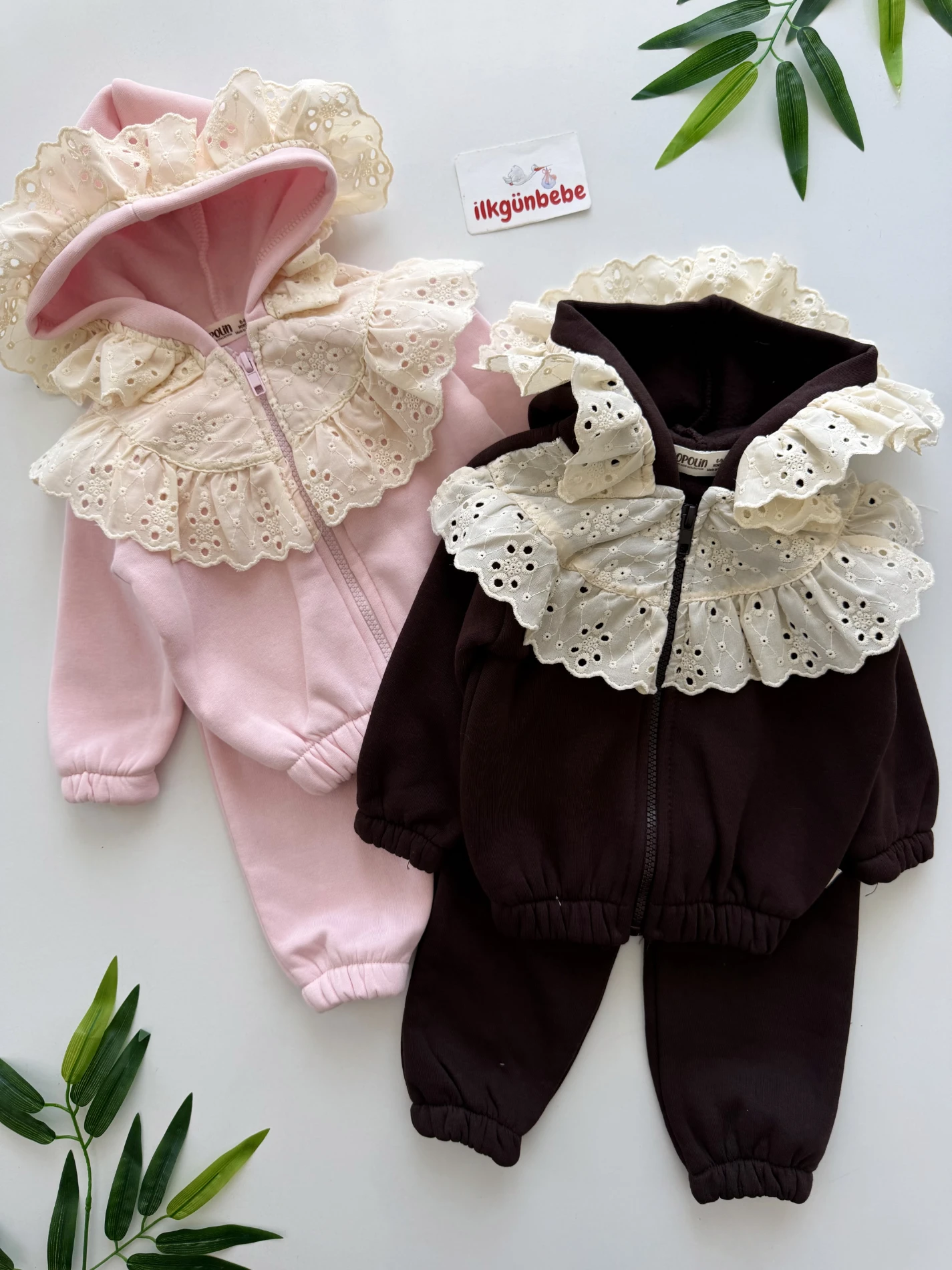 Fisto Baby 3 İp Şardonlu Kışlık Hırkalı Takım