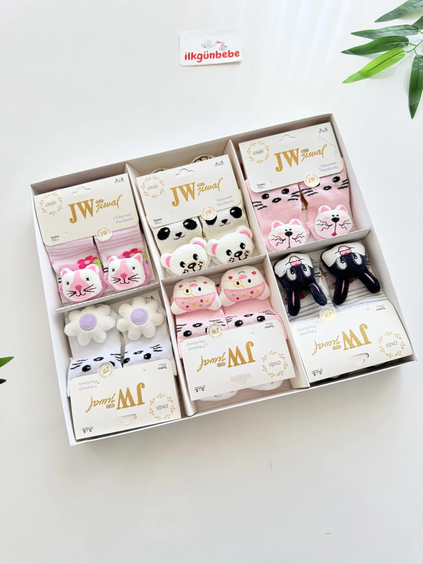 6’lı Oyuncaklı Premium Çorap Set