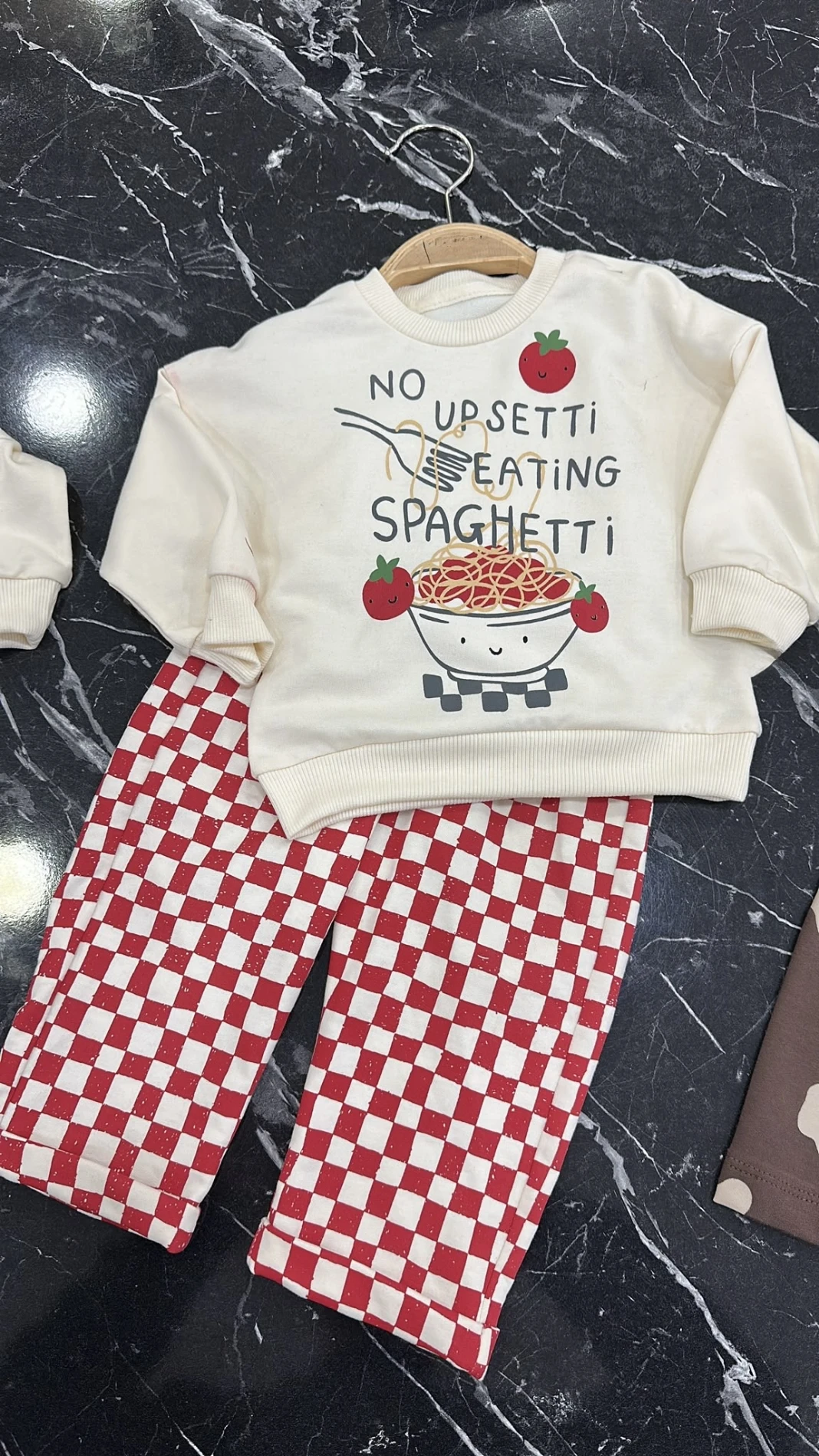 Spaghetti Dama Pantalonlu Pinterest Premium %100 Pamuk  Takım