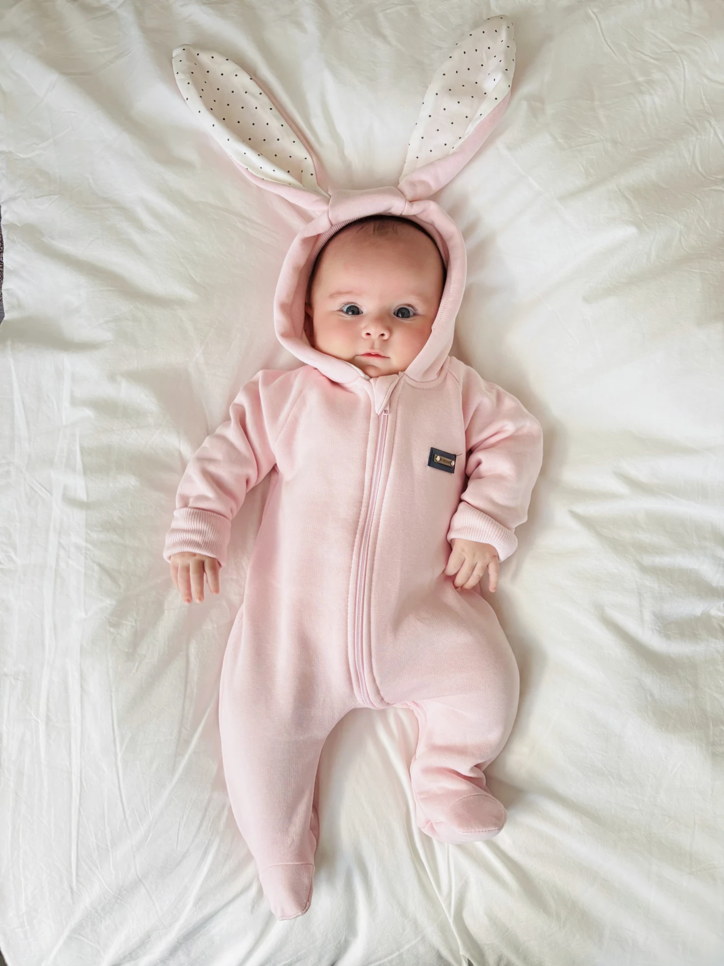 Tavşan Kulaklı Rabbit 3 İp Şardonlu Tulum