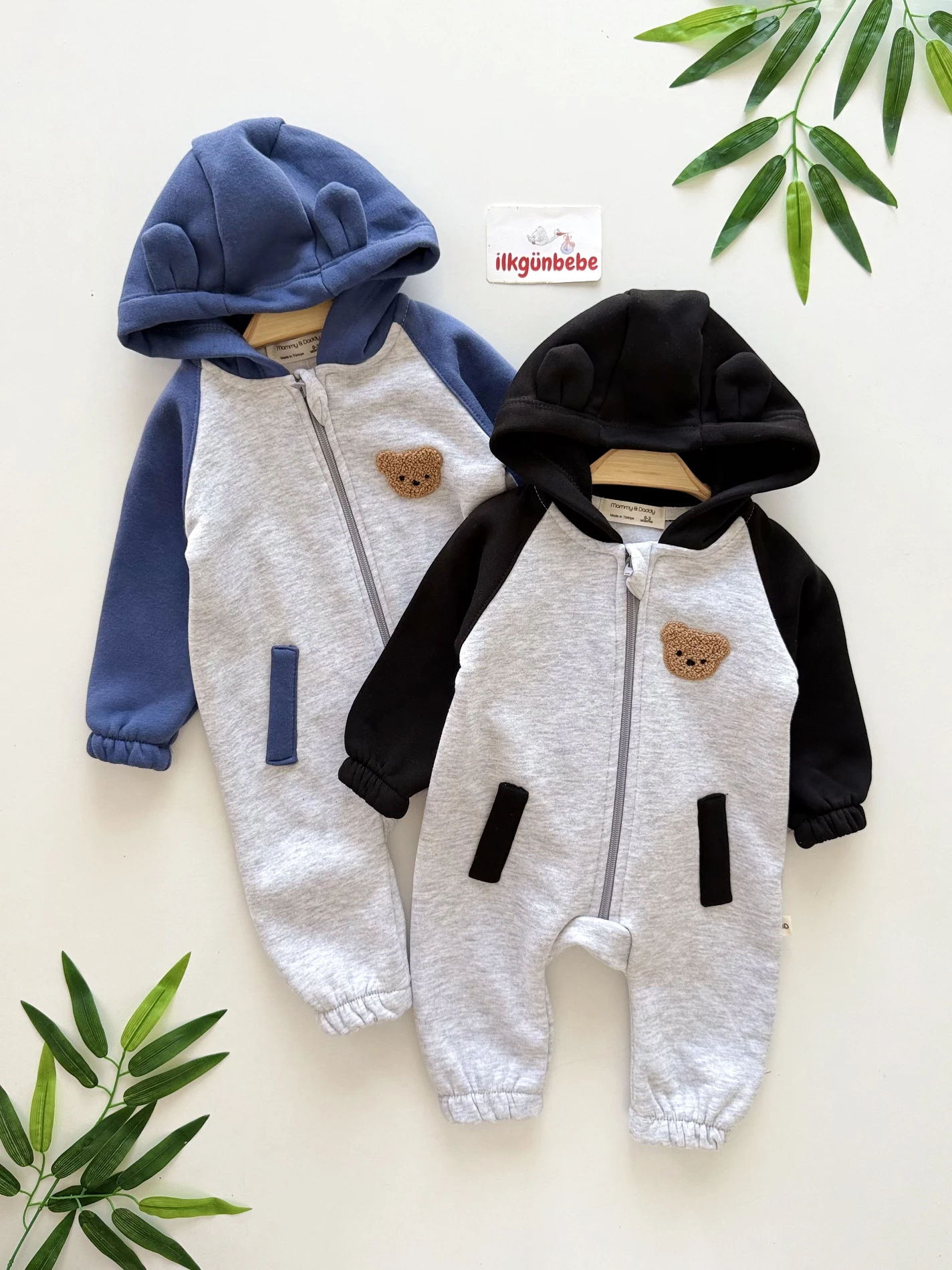Teddy Bear  3 İp Şardonlu Yumuşacık Tulum 