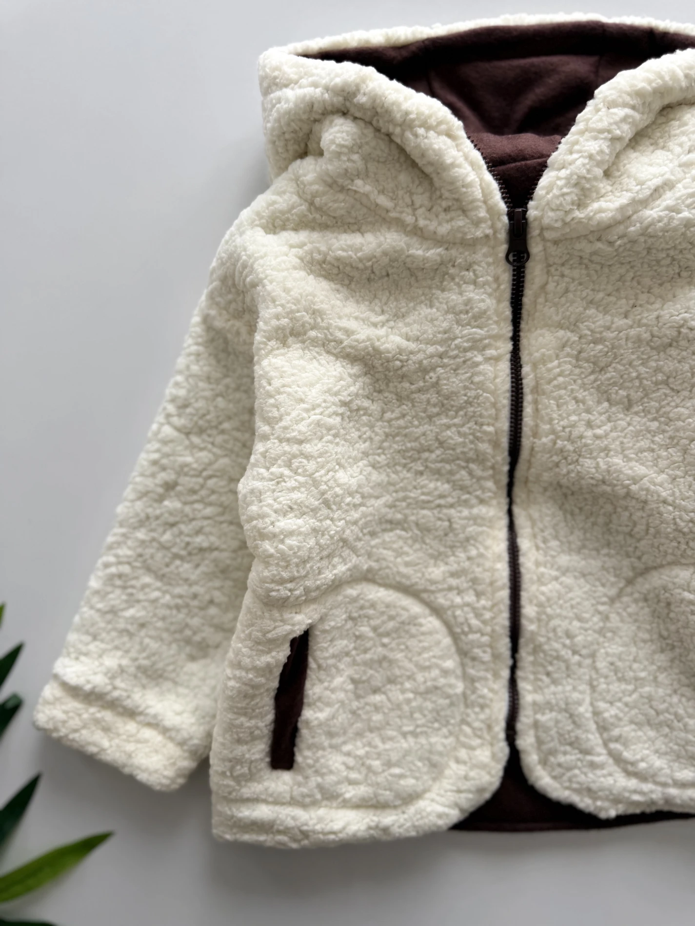 Harry Peluş Kapüşonlu Astarlı Premium Mont Ceket