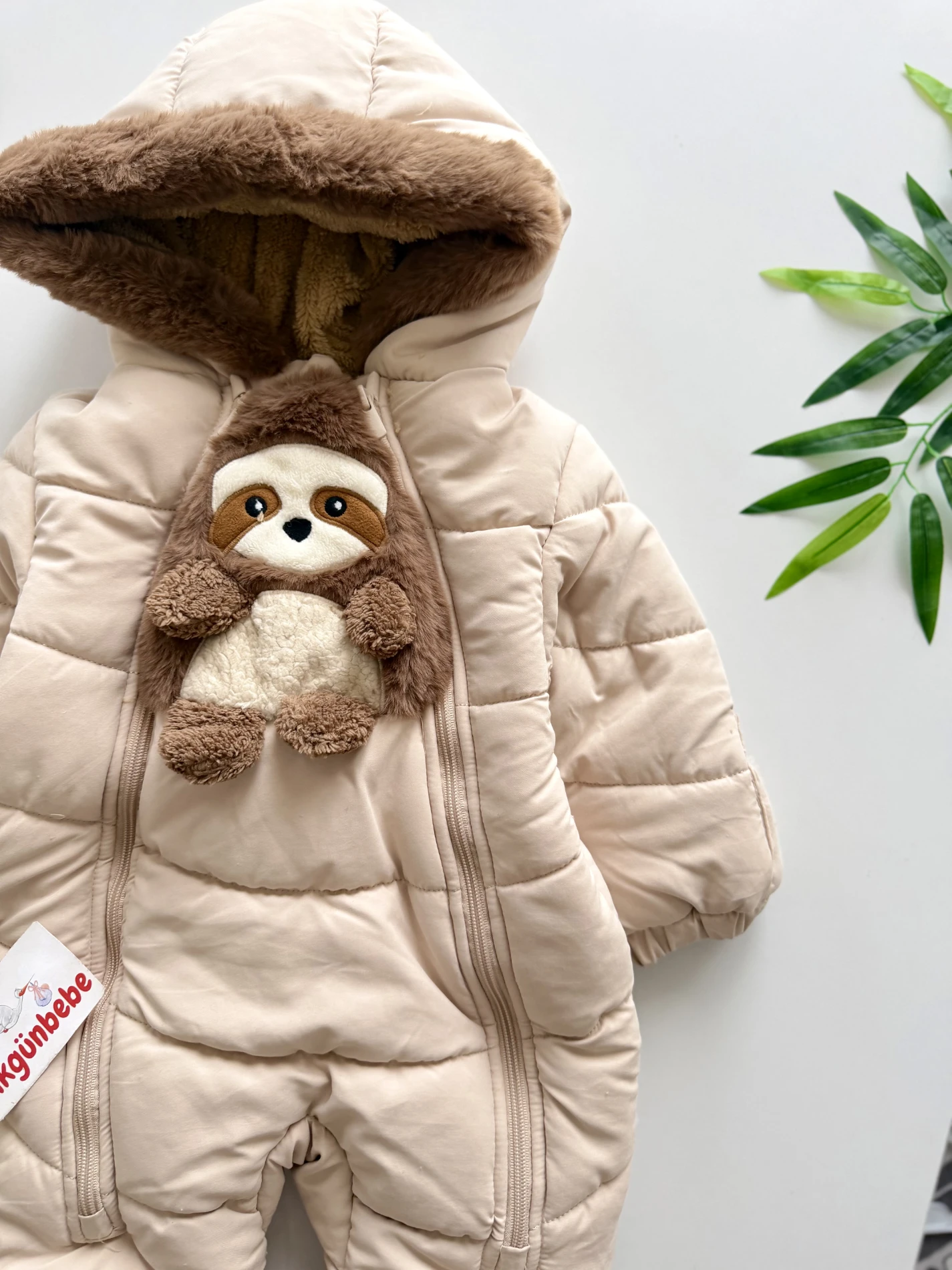 Premium Luxury Tak Çıkar Patikli İçi Polar Kışlık Kozmonot Unisex Tulum